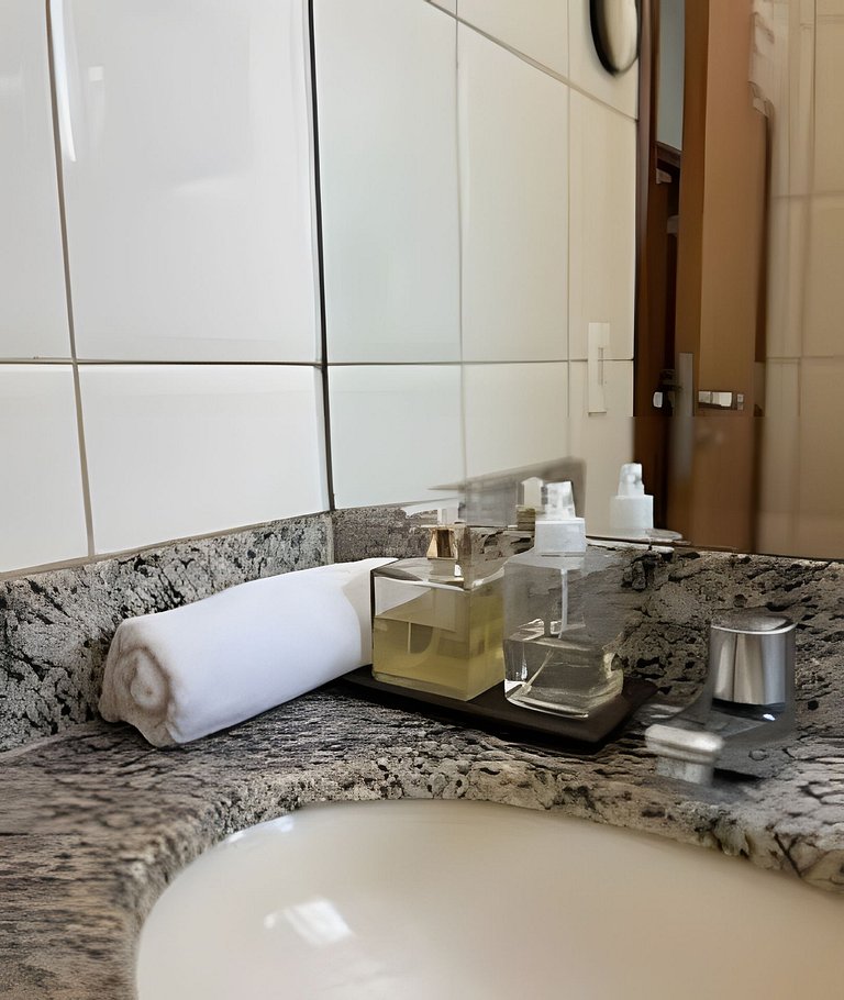 Enorme cobertura com linda vista da cidade